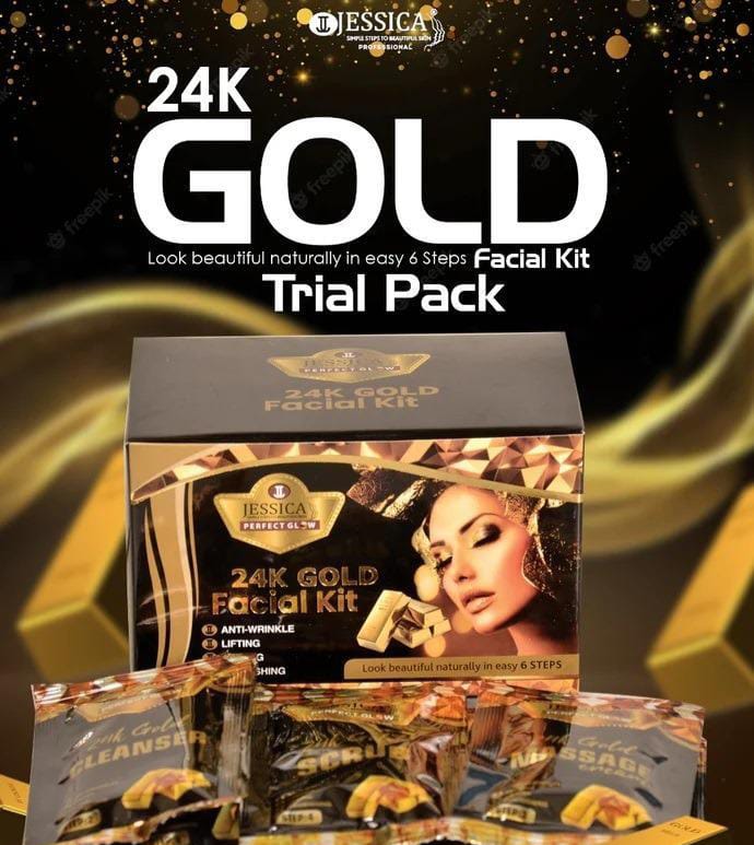 Jessica 24K Gold Facial Kit