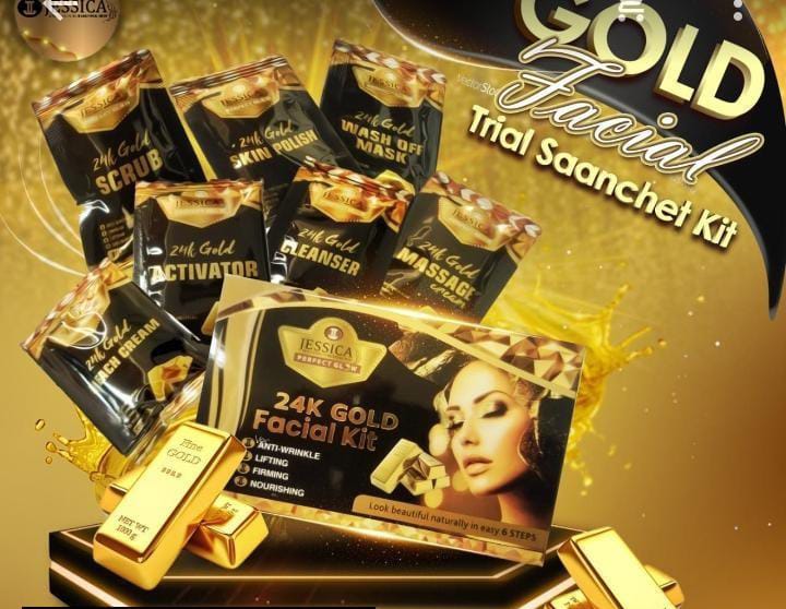 Jessica 24K Gold Facial Kit